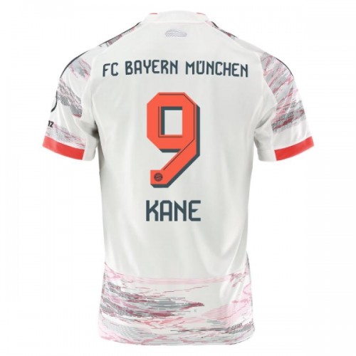 Maglia FC Bayern Monaco Harry Kane 9 Secondo 2025-26 Maniche Corte - Uomo Maglia FC Bayern Monaco Harry Kane 9 Secondo 2025-26 Maniche Corte - Uomo